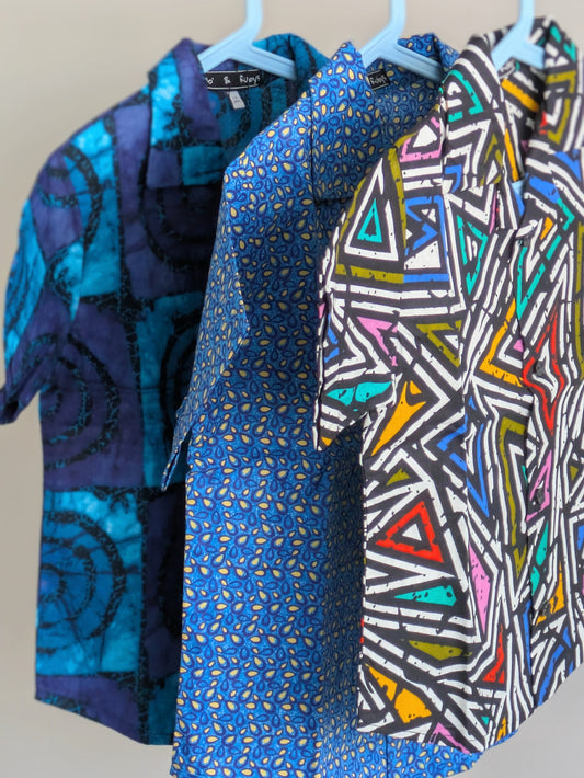 Boys’ Short Sleeves Printed Shirt(5-15yrs)