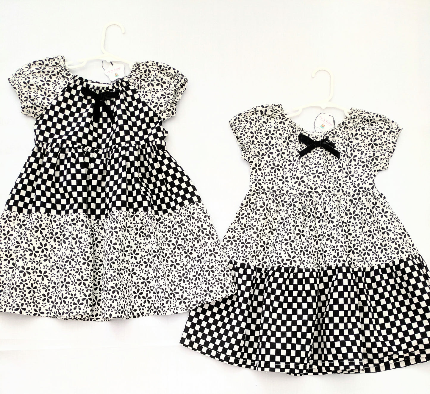 Girls’ Mixed African Prints Tiered Summer Dress ( 5-9 yrs)