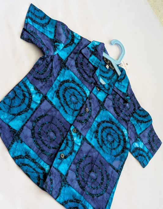 Boys’ Short Sleeves Printed Shirt(5-15yrs)