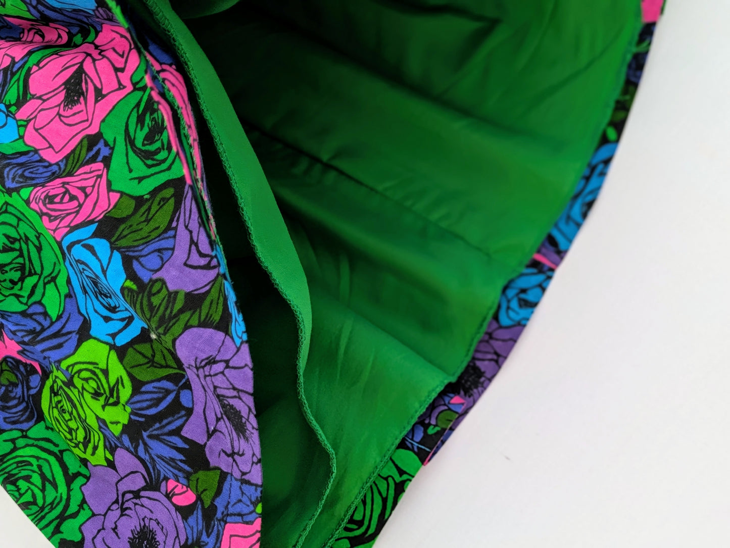 Floral twirl jumper dress (6-8yrs)