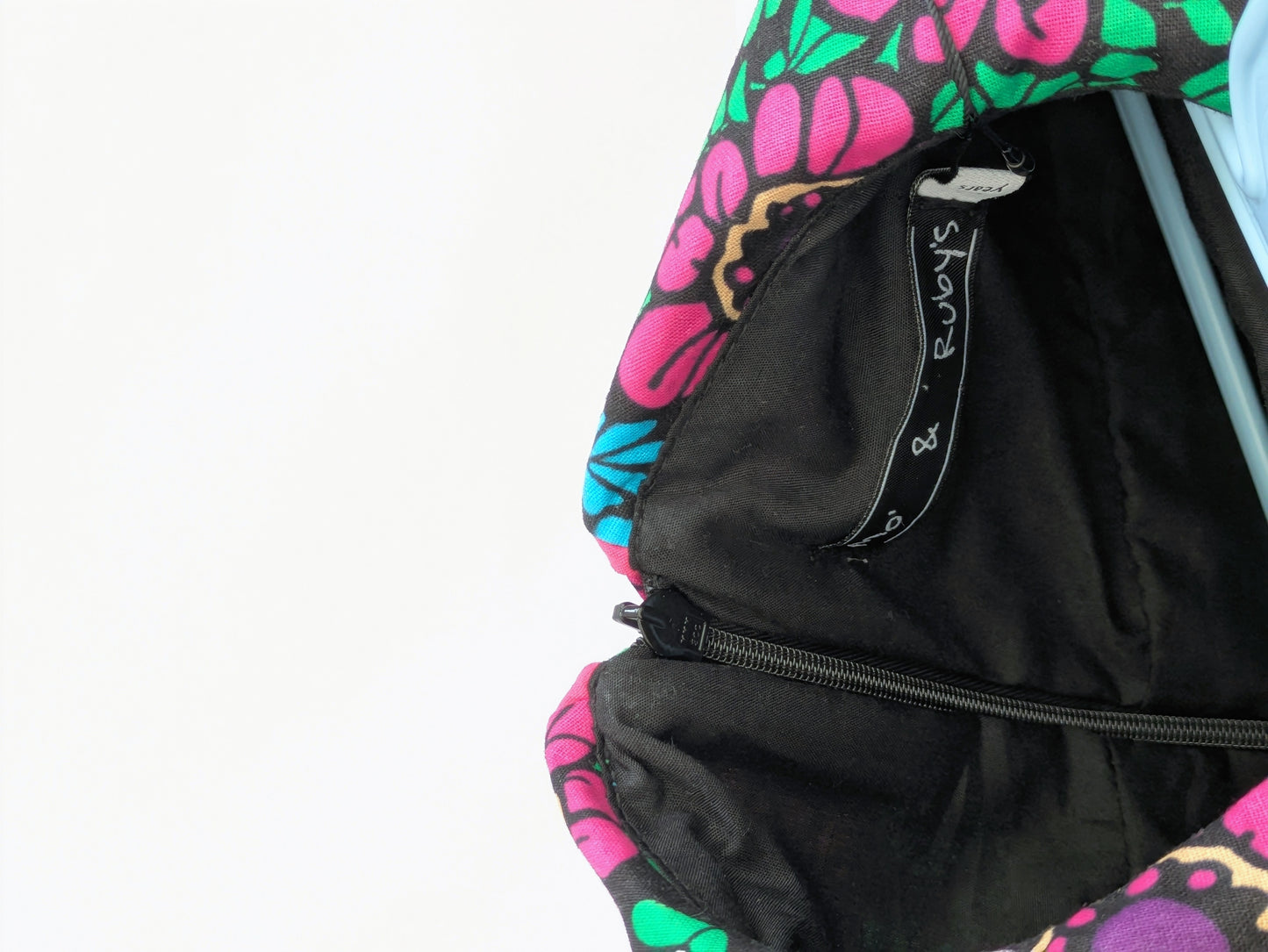 Girls’ Floral African Print Dress (6-9yrs)