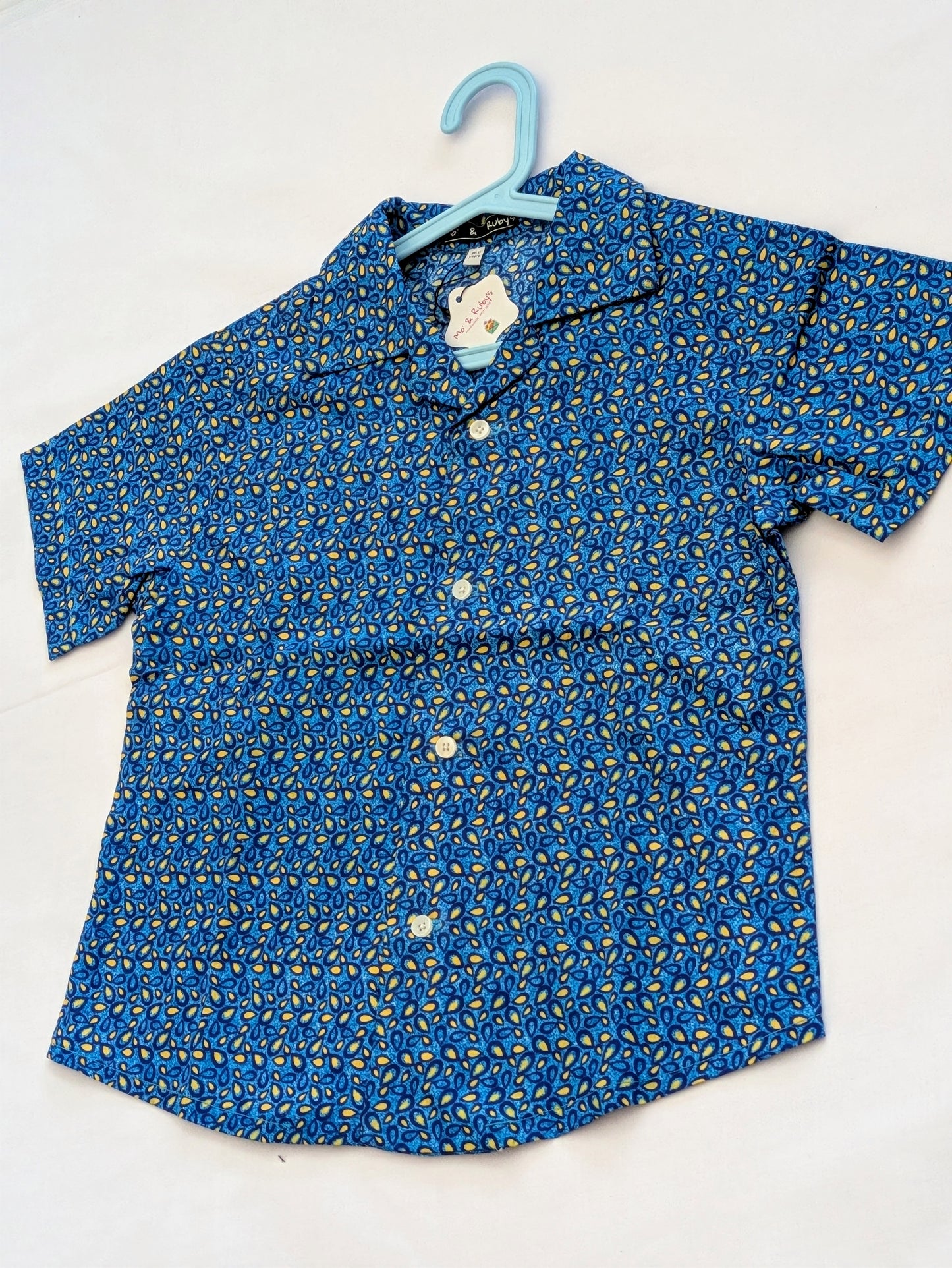Boys’ Short Sleeves Printed Shirt(5-15yrs)